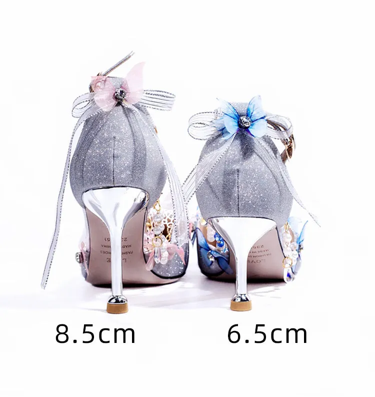 Hexagram~Mermaid~Plush Size Wedding Lolita Shoes