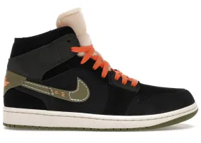 Jordan 1 Mid Se Craft Anthracite Light Olive