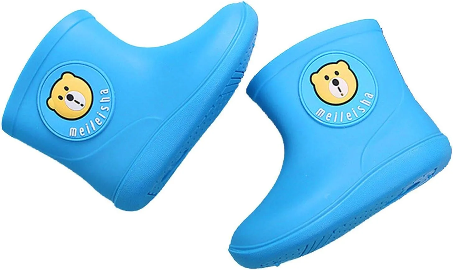 Kids Baby Boys Girls Rain Boots - Waterproof PVC Cartoon Durable Non-Slip Shoes for Spring & Fall