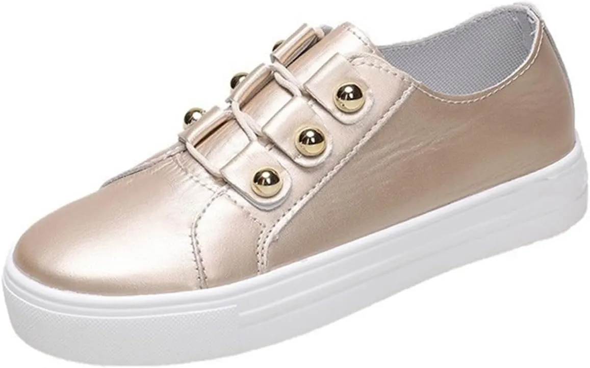Ladmiple Shoes For Women Sneakers Trendy Slip on Canvas Walking Shoes Fashion Casual Summer Comfortable Flats Loafers
