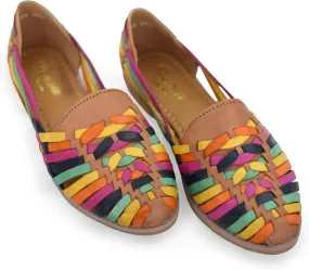 Macarena Collection Womens Shoes Leather Sandals for Women | Huarache Handmade Mexican Sandals Women | Comfortable & Stylish Womens Sandals 2206