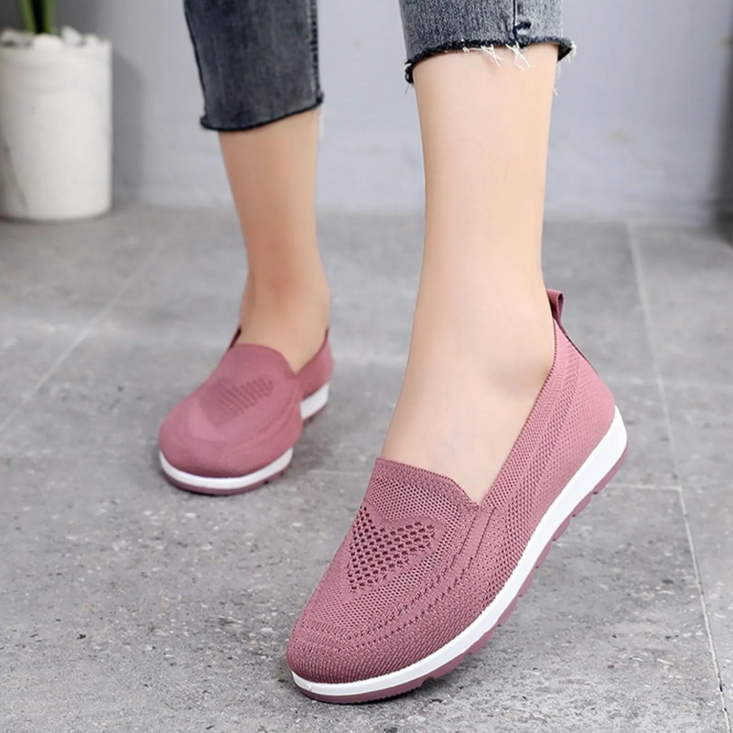 Non Slip Comfortable Fashion Sneakers for Women Non Slip Comfortable Fashion Tennis Shoes Low Top Tennis Shoe