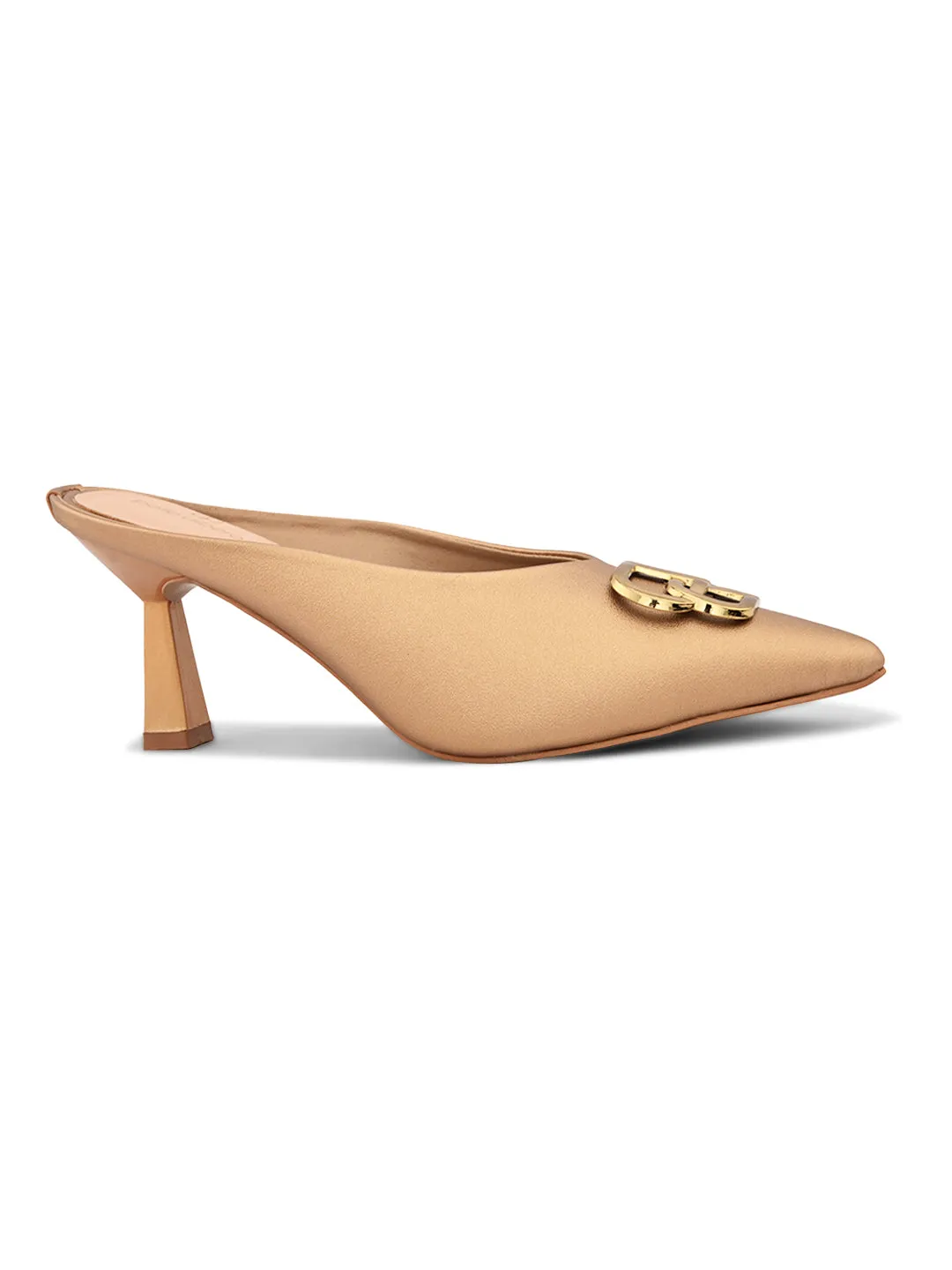 Pelle Albero Women Antic Color Kitten Heel Mules