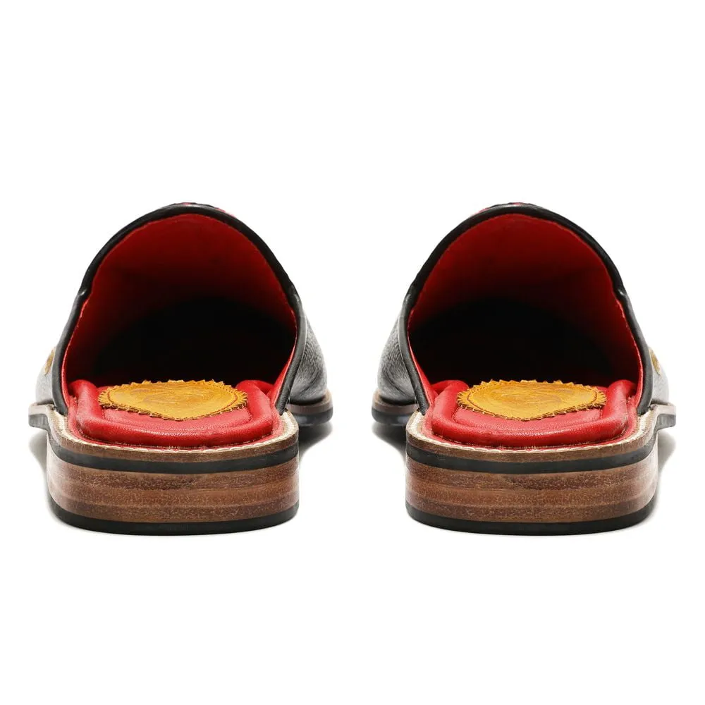 Red Houndstoth_  Mules_ for Men (discontinued)