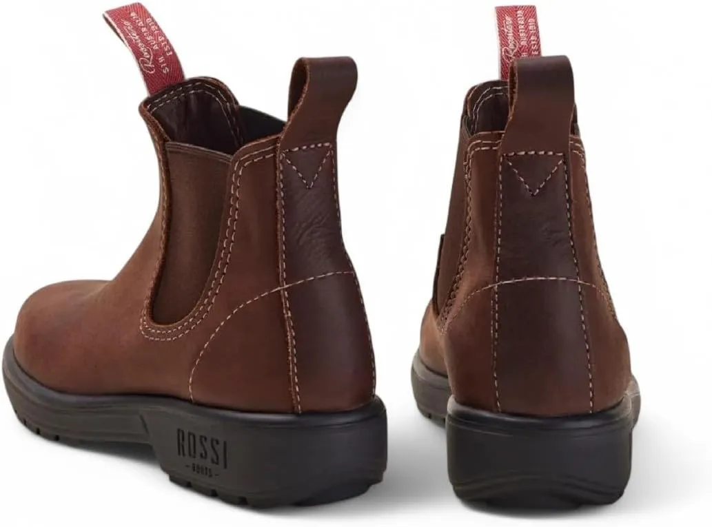 Rossi Endura 303 Leather Chelsea Australian Unisex Durable Work Ankle Boots