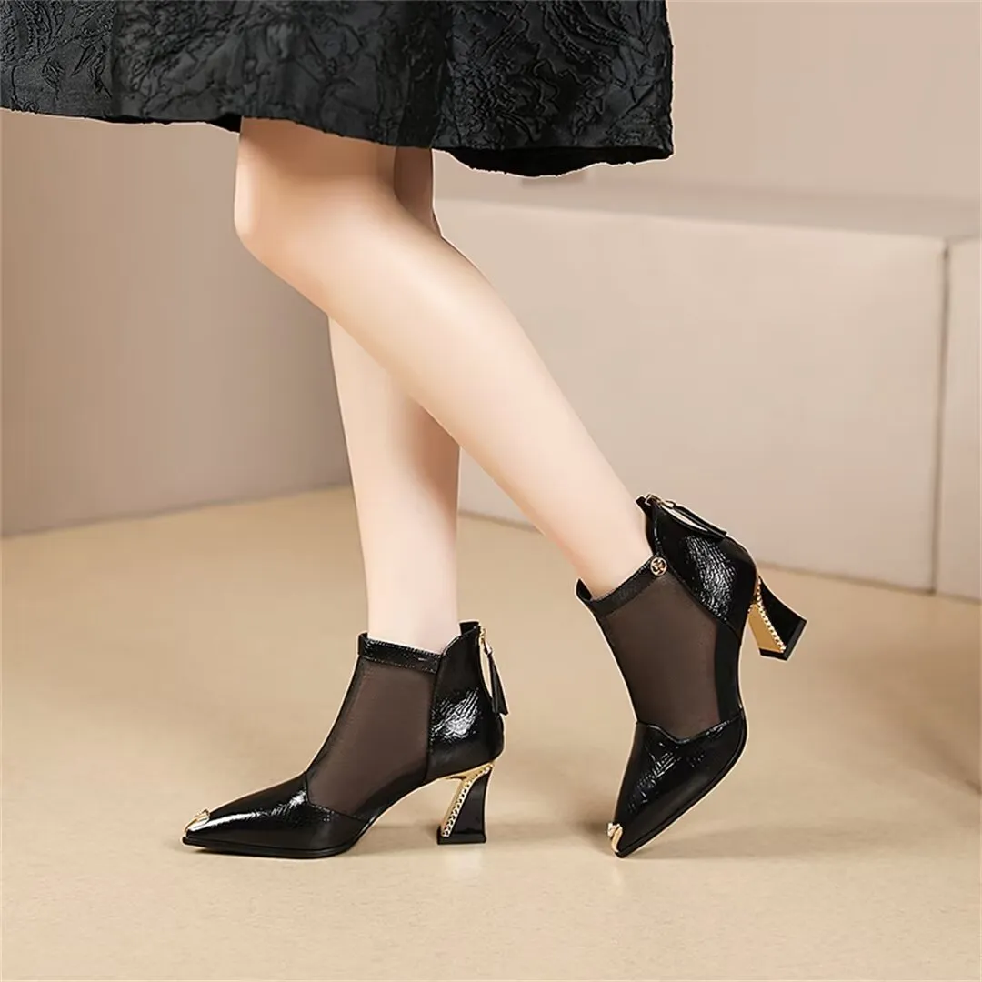 Serpatura Luxalon Zipped Boots