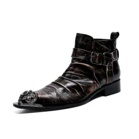 Serpatura Zippered Elegance Boots