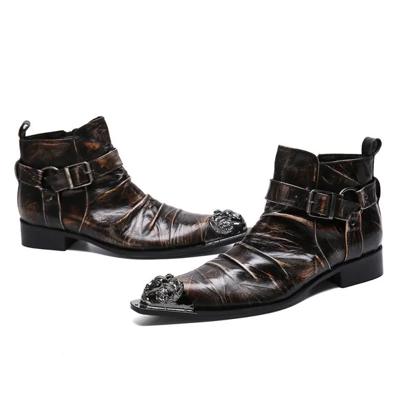 Serpatura Zippered Elegance Boots