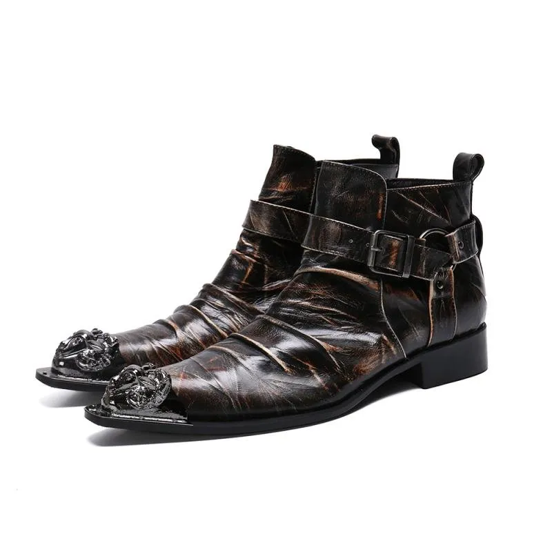 Serpatura Zippered Elegance Boots