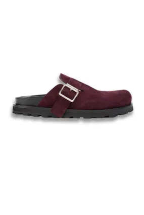 Suede Clogs