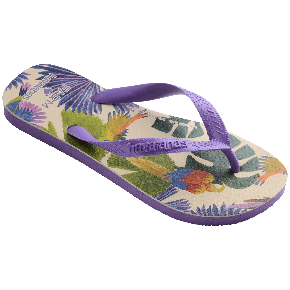 Top FARM Rio Passaros Flip Flops