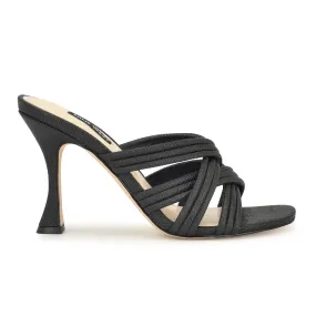 Tracee Heeled Slide Sandals