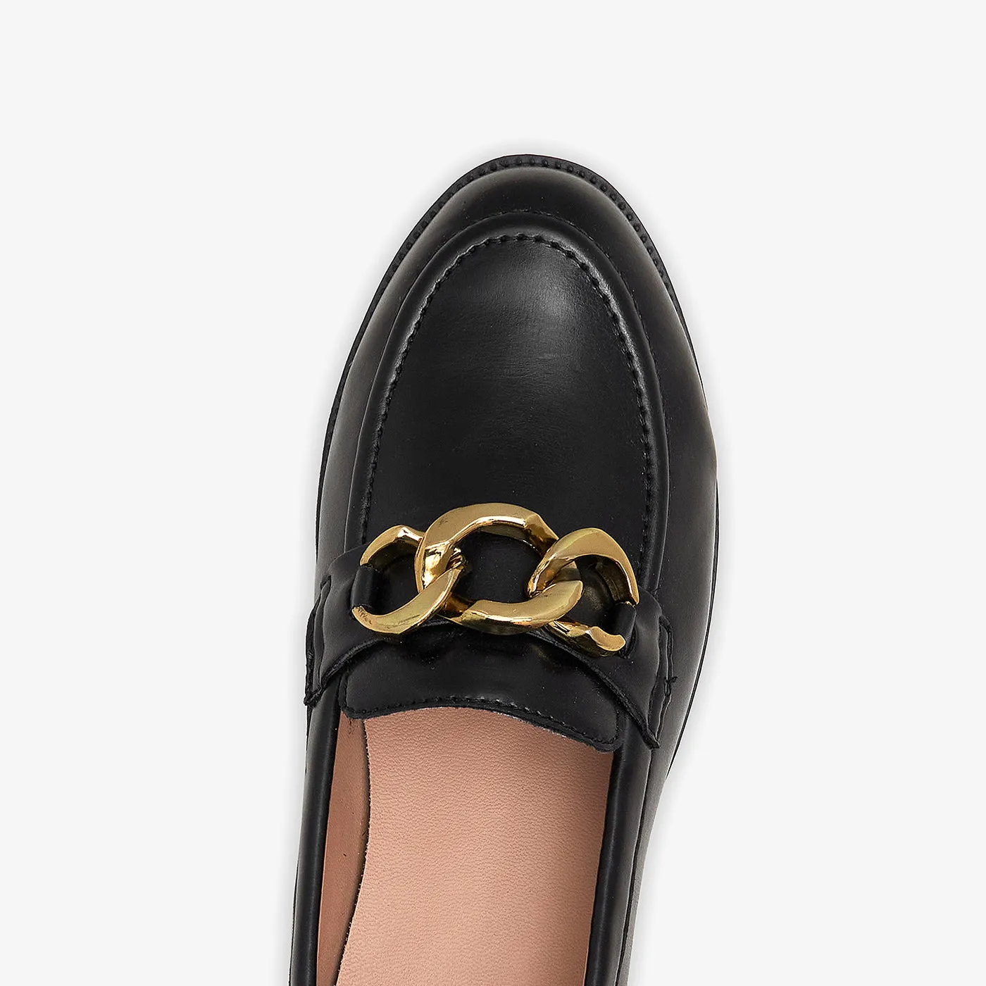 Women's Chunky Buckled Loafers