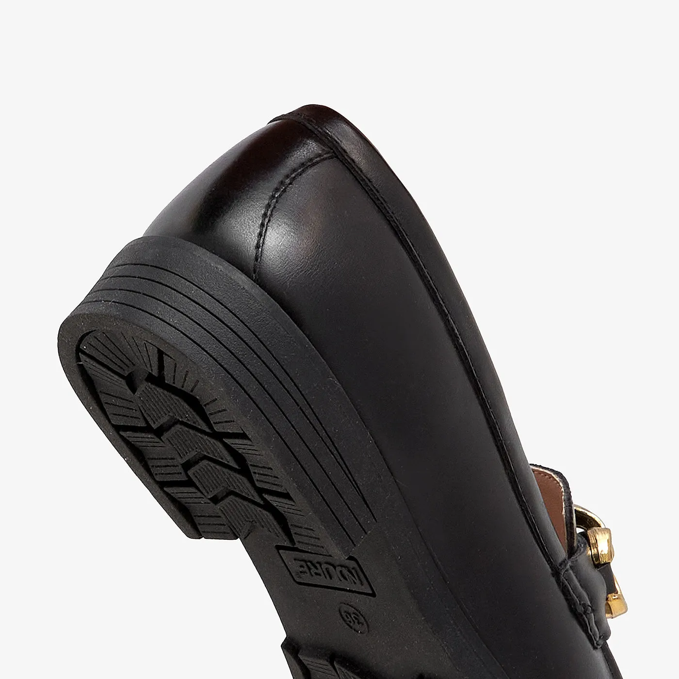 Women's Chunky Buckled Loafers