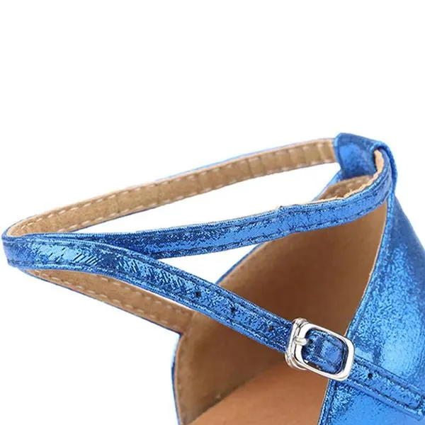 Women's Elegant Mid Heel Soft Dancing Shoes 41850620C