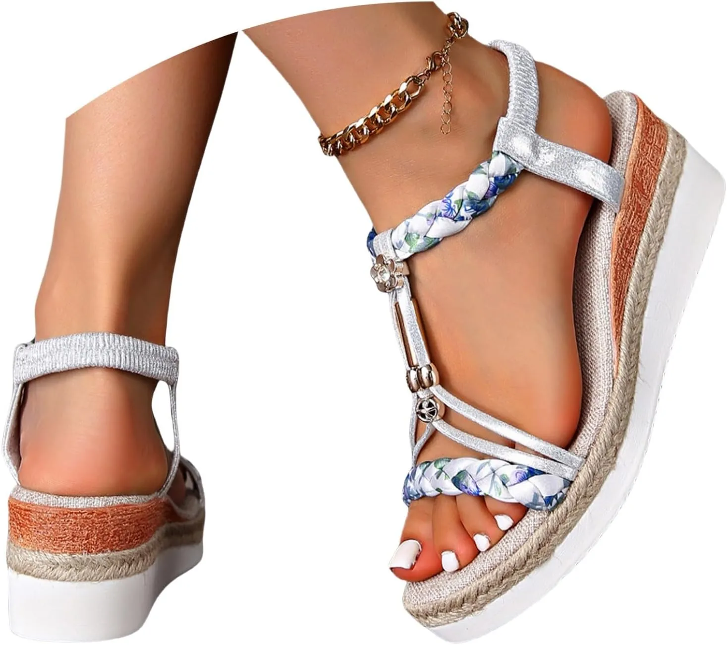 Women's Flip Flop, Lightweight and Soft Footbed, Thin Strap Beach Sandal Flip Flops for Women