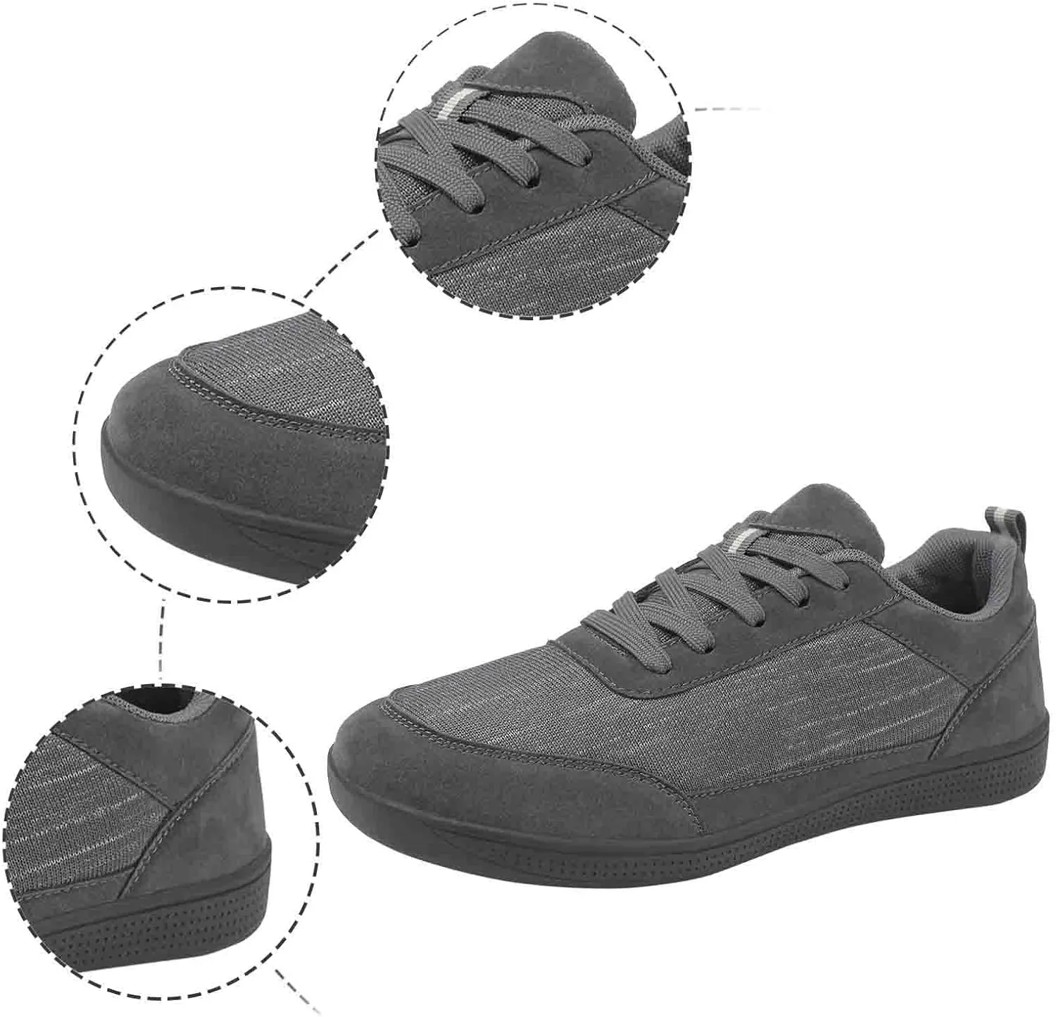 Women's Running Shoes Comfortable Fashion Non Slip Sneakers Flat Work Tennis Walking Sport Athletic Shoes
