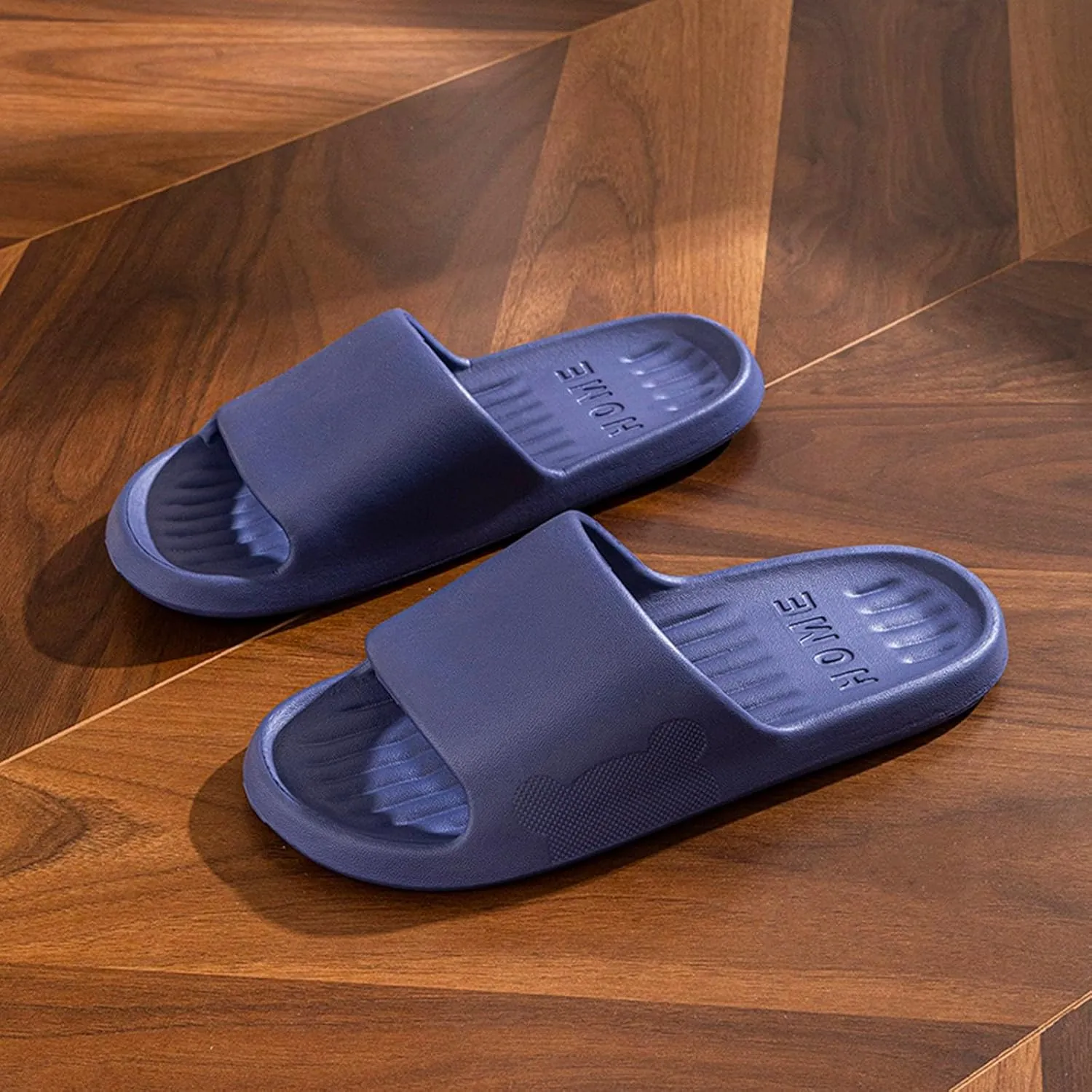 Women's Soft Flat Soled Sandal Open Toe Shower Shoes Bathroom Sandals Beach Sandals Travel Slippers for Women